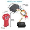 Winch Remote Receiver 12V 24V Wireless Control Set For Electric Winch Remote Control Kit For Jeep Off-Road ATV Truck