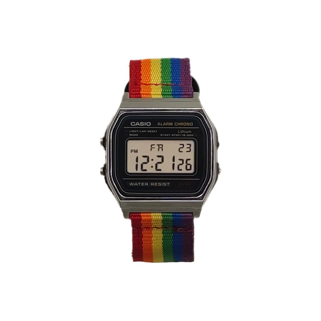 Casio Unisex GENÇ Siyah Saat A158WA-1(Watch3--)