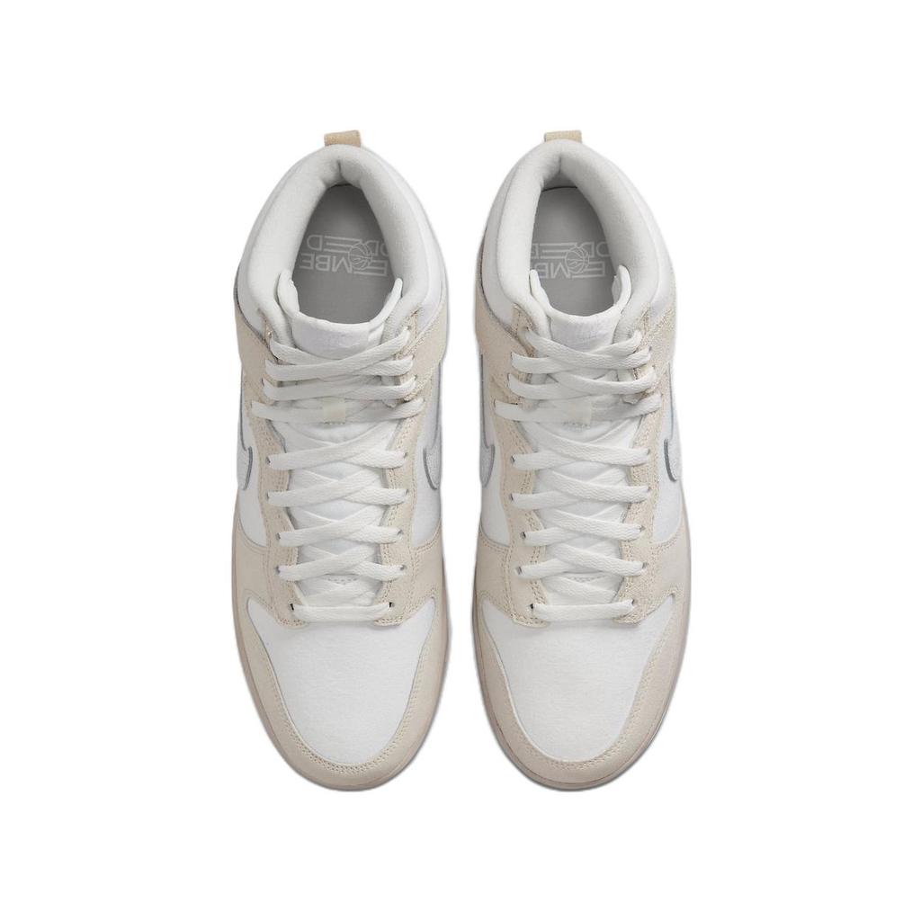 Nike Dunk High Retro Prm Cracked Leather Swoosh Sneakers Men’s