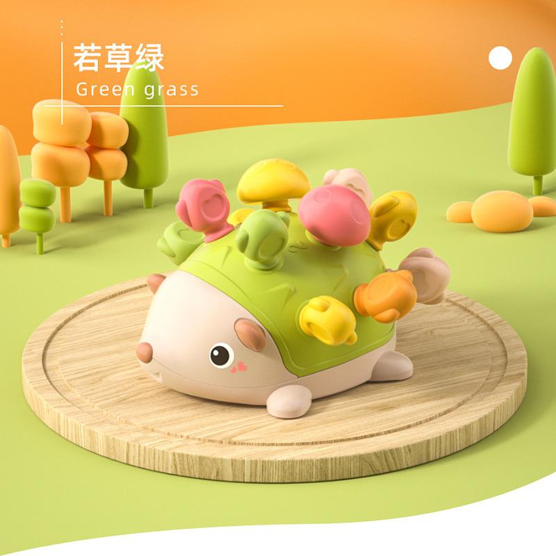 Non-Toxic Sensory Hedgehog Crab Toys Toddler Montessori Fine Motor Toys Baby Preschooler Educational Learning For Early Education Age