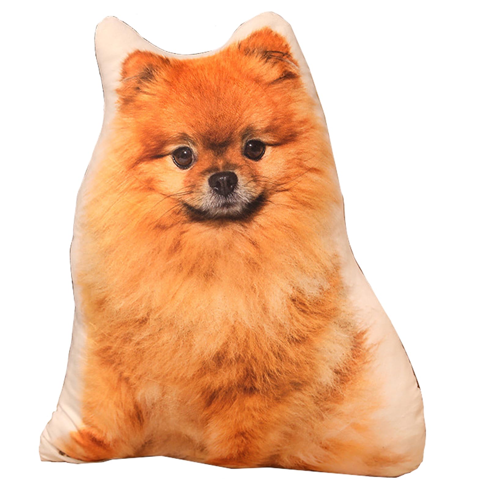 

TOMMYFIELD Pomeranian Plush Toy, Realistic, Soothing, Fluffy 3D Dog Stuffed Animal (Pomeranian) [Used]