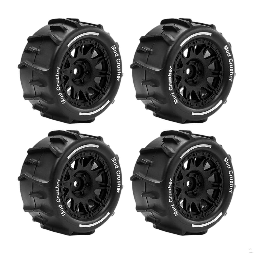 1/18 RC Car Tires Wheels Remote Control Sand Tire Easily Install