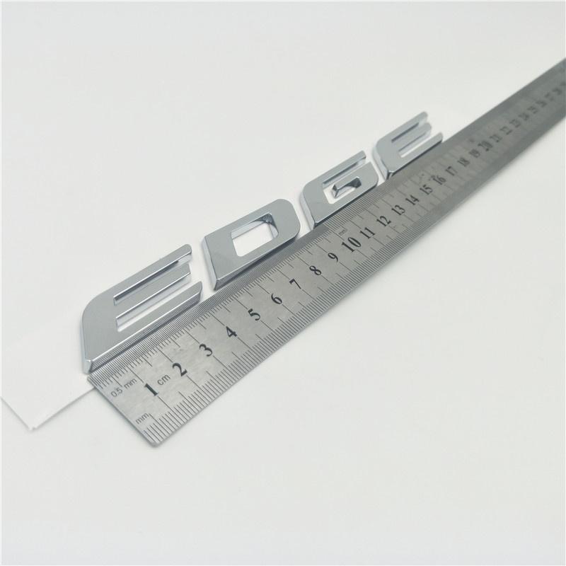 3D Chrome Car Logo Sticker Badge Decal Rear Trunk Emblem Fit For EDGEAuto & Motorrad: Teile, Auto-Tuning & -Styling, Karosserie & Exterieur Styling!