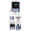 Wall-mounted Digital Tyre Pressure Gauge Car  Automatic Tyre Infaltor Inflation Gun Air Gauge Automatic Tire Shop Inflation Gun