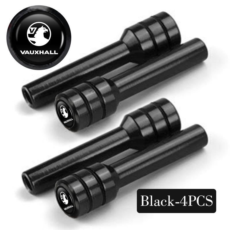 Per Vauxhall 2/4 pz Stile Auto Pin Blocco Porta Pomello in Lega di Alluminio Pin di Tiraggio Accessori Auto VXR Astra Mokka Tigra Corsa