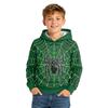 Kids Long Sleeve Loose Fit Geometric Print Top for Casual Everyday Wear