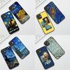 Soft Cover for Xiaomi Redmi 15 9A 9C NFC 7A 9T Note 9 8 7 8T 15c A5 4G 5G Coque Phone Case Starry Night Van Gogh Painting