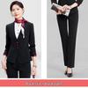Women's Professional Flight Attendant & Receptionist Suit - Elegant Skirt Set for Beauticians and Hotel Staff