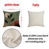 Simple and Versatile Pillow Case Indoor Nordic Style Home Sofa Cushion Linen Stain-resistant Breathable Seat Cushion