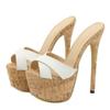 Eilyken Sexy High HeelsWomen Party Shoes Fashion Mules Sandals Size 35-45
