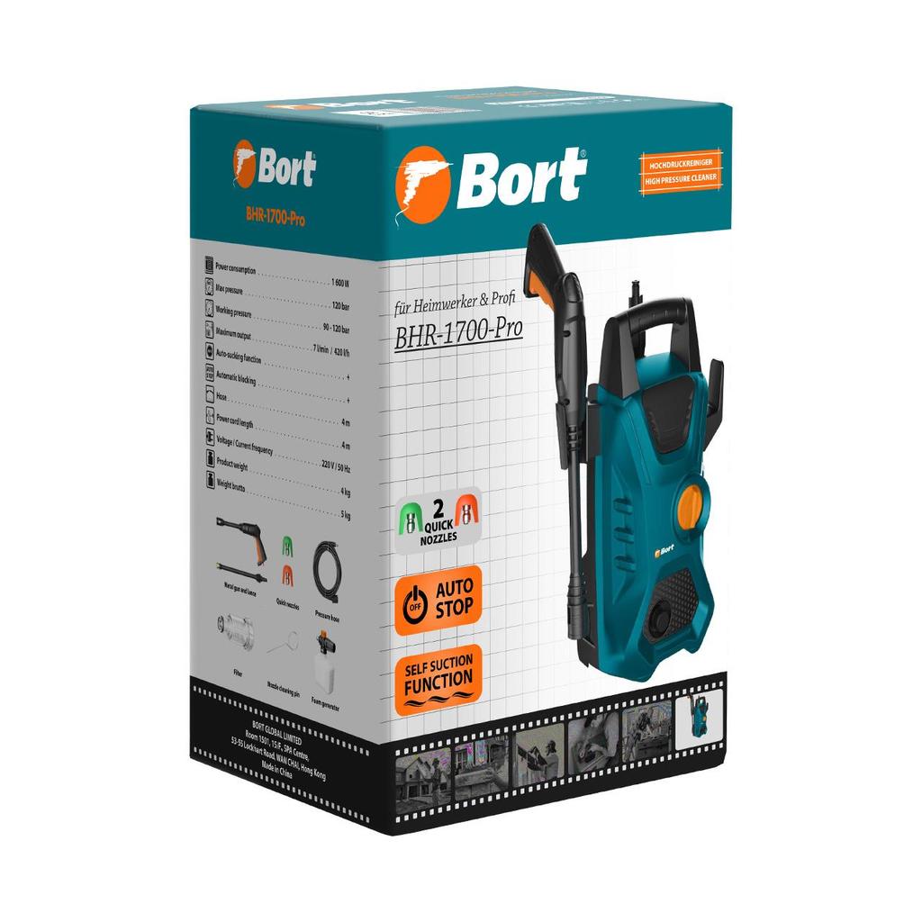 High-pressure washer BORT BHR-1700-Pro