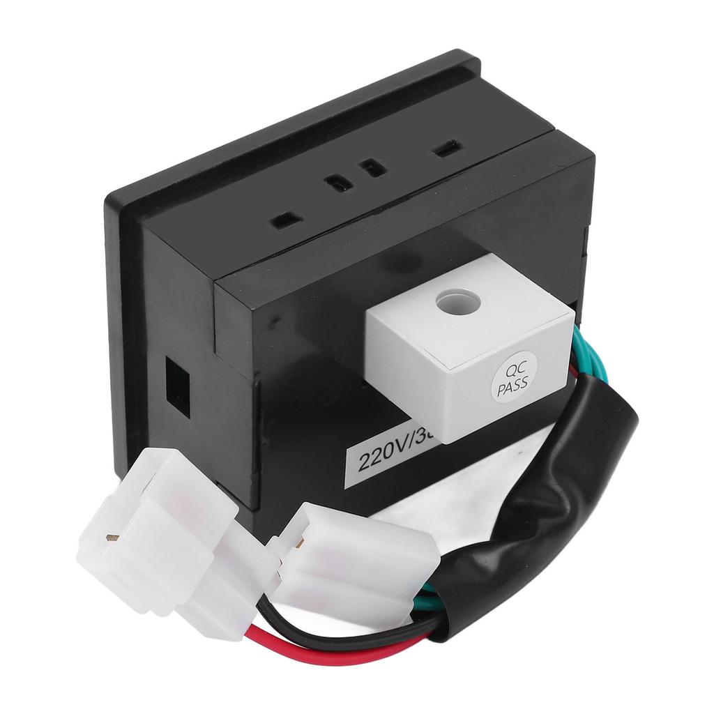 LED Generator Digital Display Meter Corrosion Resistance Panel Voltmeter Input Voltage 220V 380V