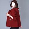 Hooded Short Jacket Women's Spring and Autumn Casual Loose Western Style Age-reducing Jacket