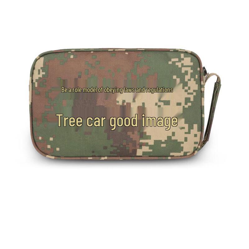 Wingmist Camo Driving Document Bag