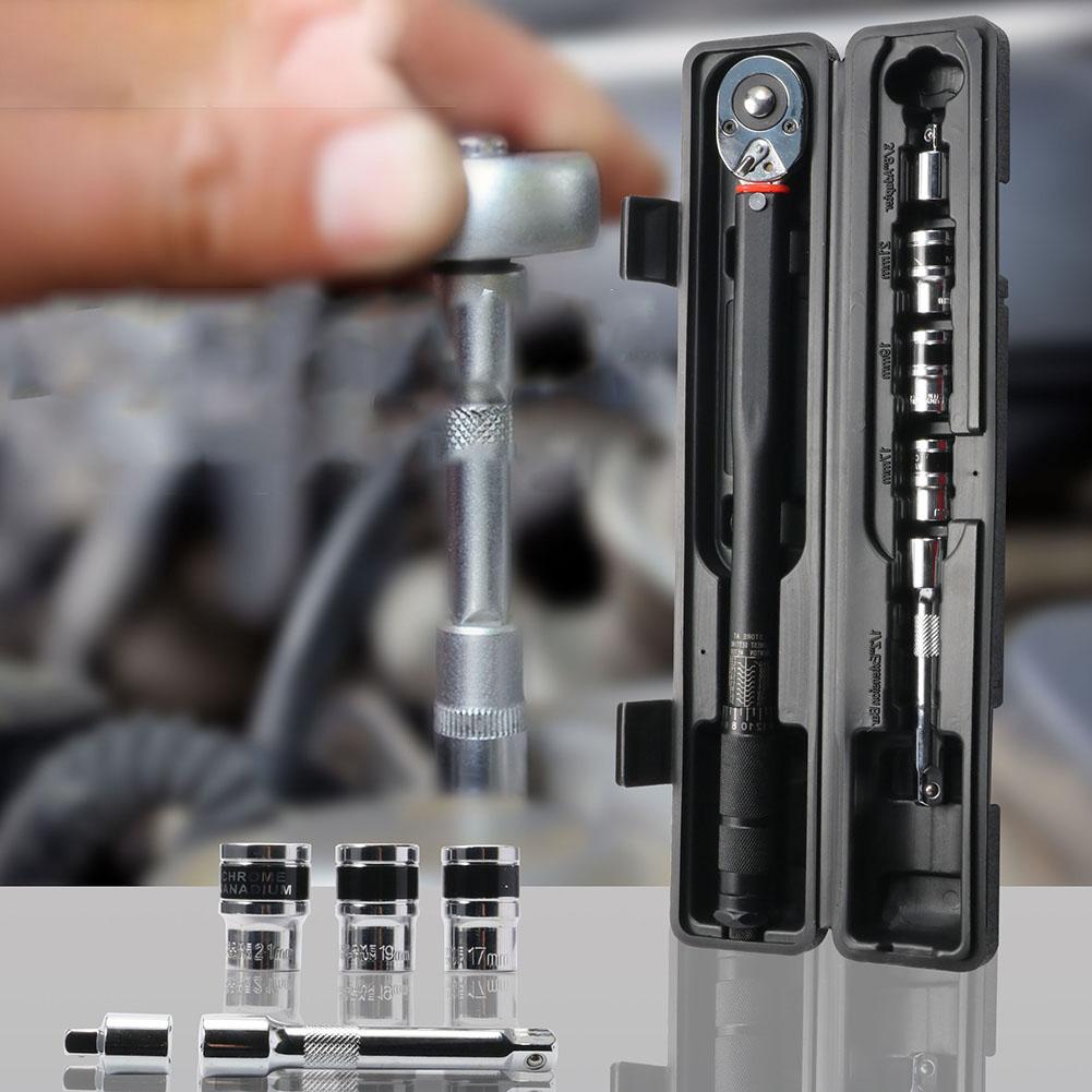 For Professional Mechanics 1 2 Drive Wrench Torque Adjustment Mechanical Tools 20-230N.m Torque Range Reversible Ratchet Head