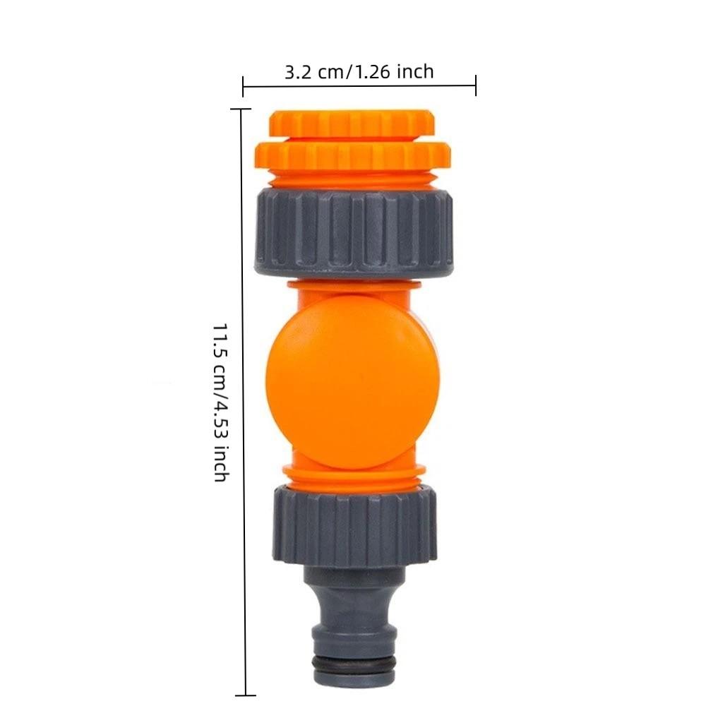 Quick Connect Hose Connector 180° Rotatable Universal Hose Reel Connector Plastic 20/25/32mm Faucet Adapter Watering Irrigation