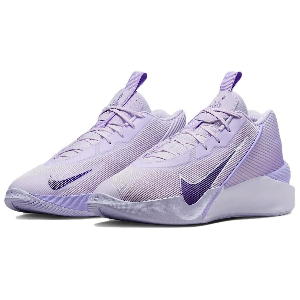 Nike GT. Jump Academy Pohodlné Odolné Protiskluzové Odolné proti opotřebení Nízké Basketbalové Boty Pánské tenisky Světle fialová HF1804-500