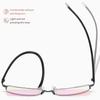 Corrective Glasses For People With Red-green Colorblindness Color Weakness Men Women Half Frame Ultralight Protective Eyeglasses