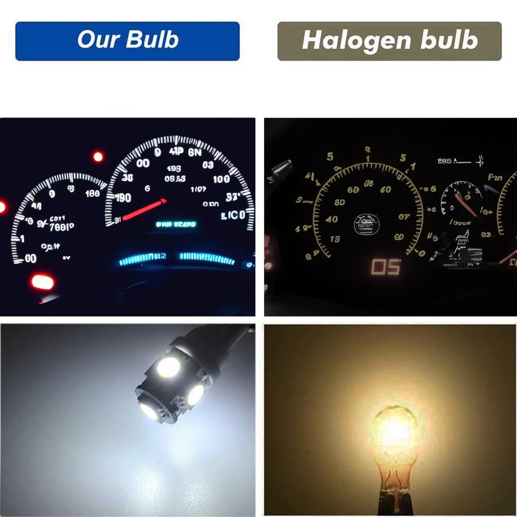 GLOFE T10 194 168 Dash Instrument 6000K White LED Light