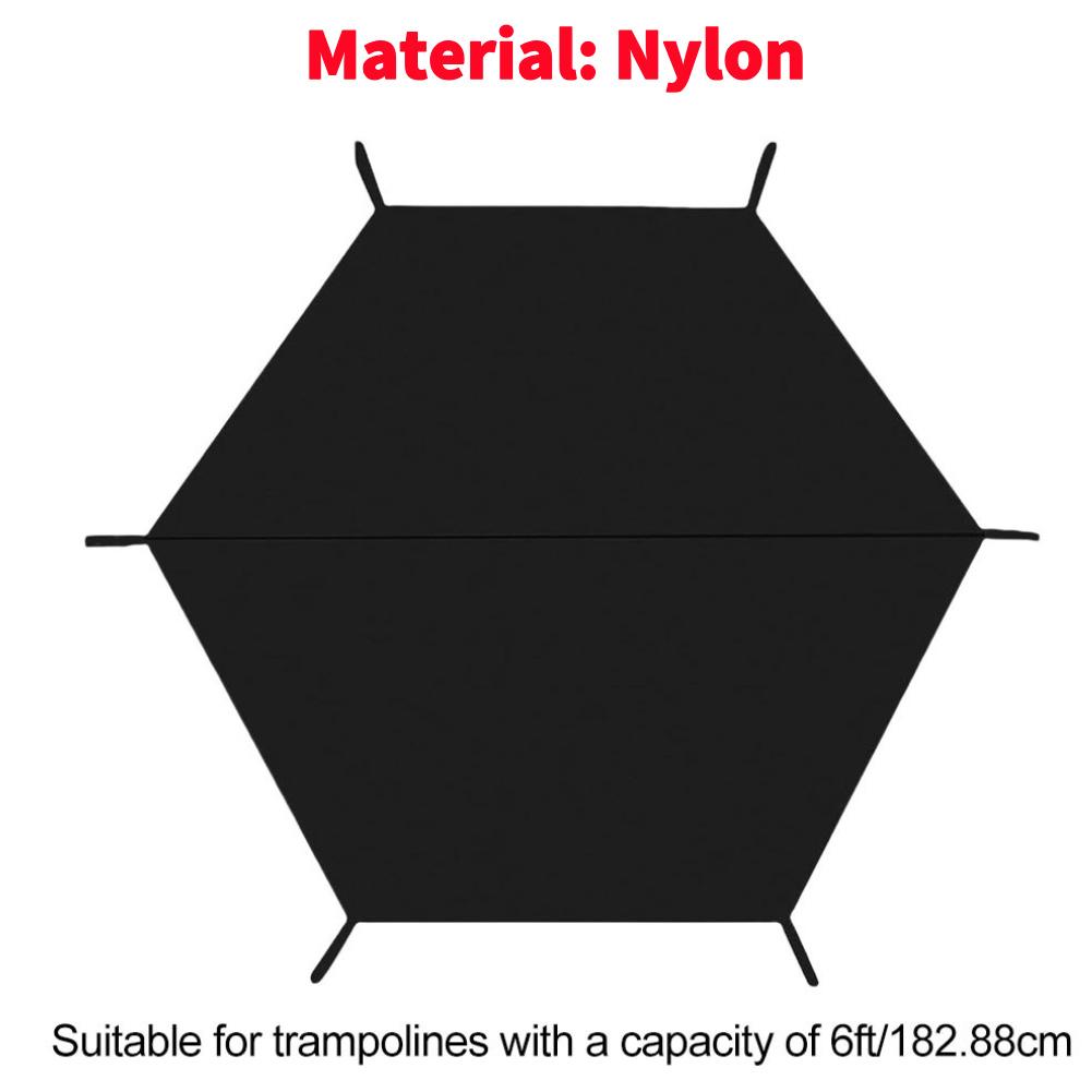 

6/8/10/12/14ft Trampoline Cover Anti-UV Trampolines Sunshade Waterproof Trampoline Roof for Outdoor Backyard Playground