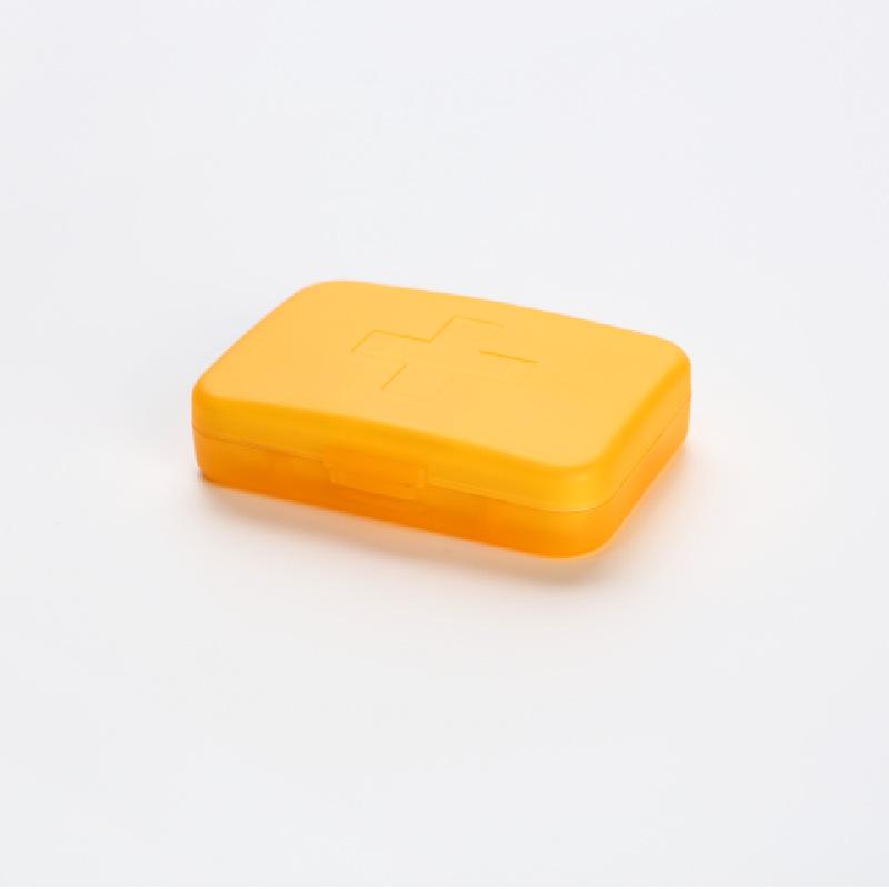 Eco-friendly Folding Mini Pill Box: Moisture & Damp Proof, Compact & Portable Carry-on.
