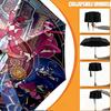 Custom Name Personalized Power Rangers Print Umbrella, Auto Open Close, 8‑Rib Sturdy Frame, Commute Camping Hiking Use, Birthday Gift