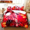 3D Anime Higurashi When They Cry Beding Set Printed Bed Linen Set With Pilowcase Bed Soft Duvet Cover Single Double Quen Super King-Sized Dimensionsd