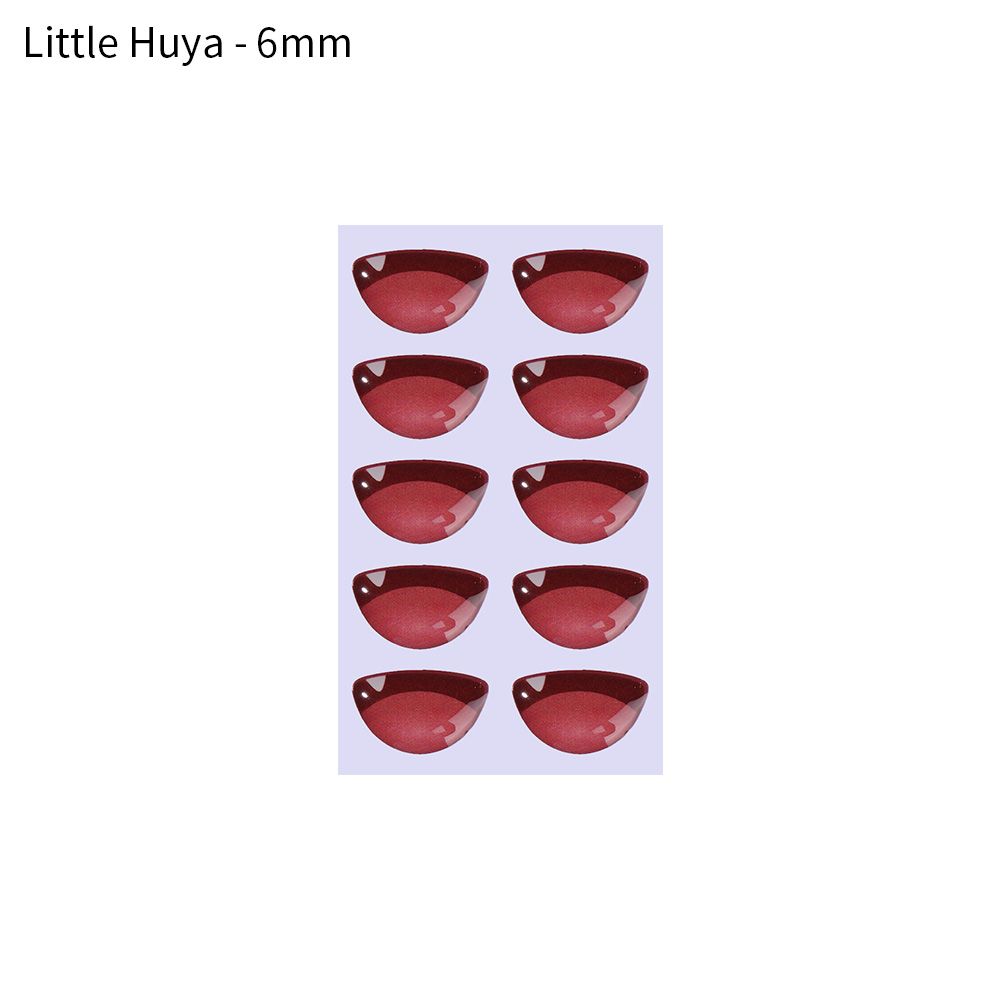 styles Decals cute MouthChips Paper Face Organ Paster Cartoon Mouth Stickers Anime Figurine Doll