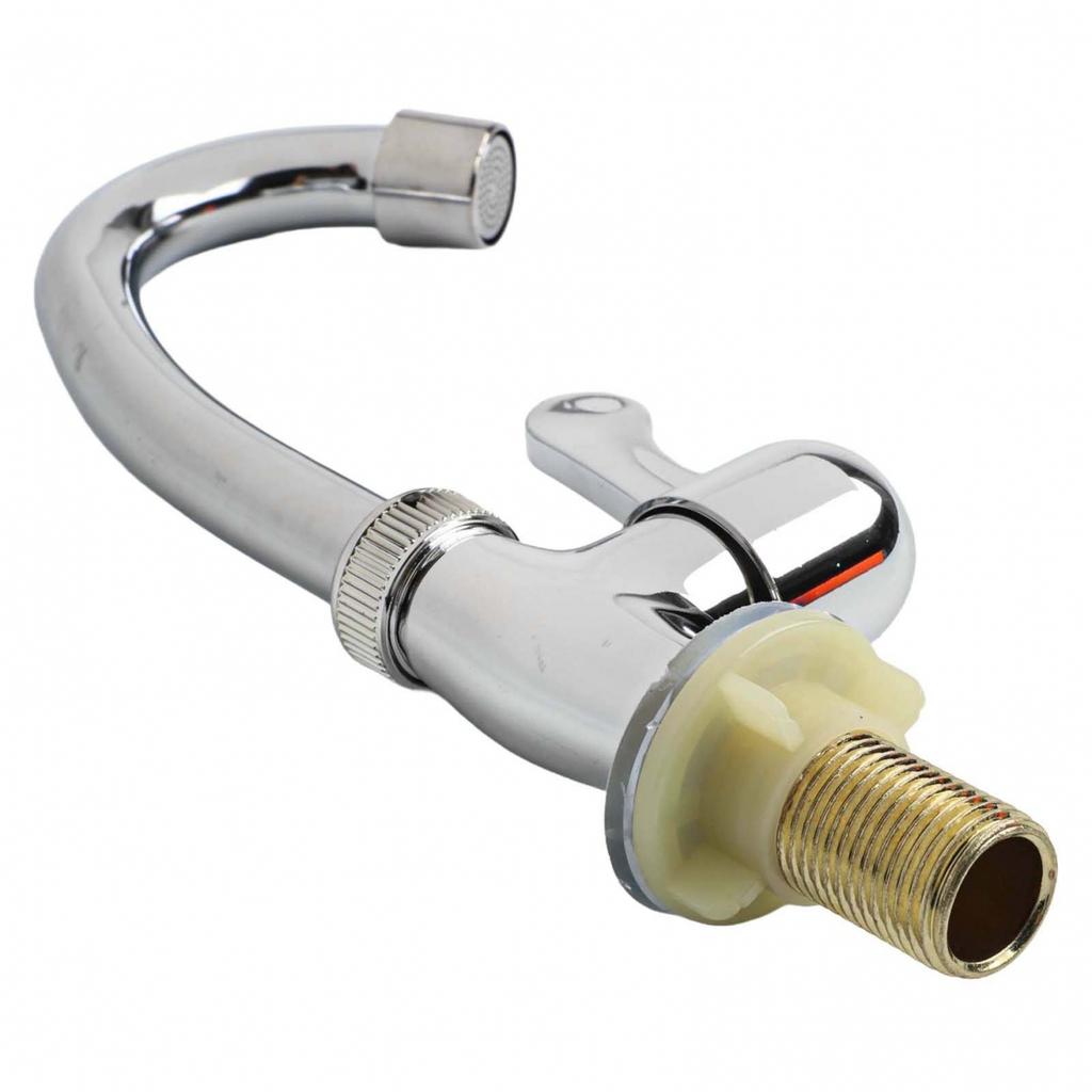Kitchen Faucet Silver Single Cold Water Healthy Water Tap