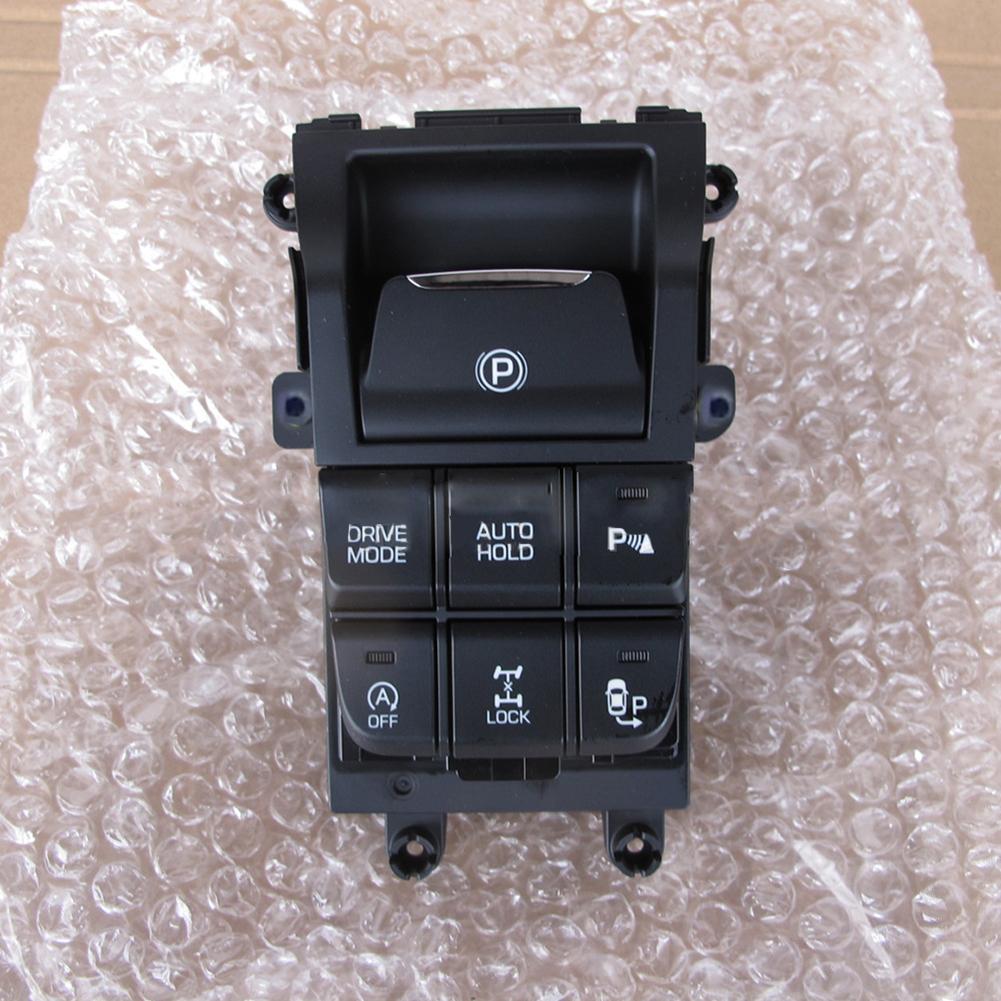 Car Electronic Handbrake Switch For Hyundai Tucson 2016-2021 93300F8060 93300D3030 ABS Black Interior Replacement Parts