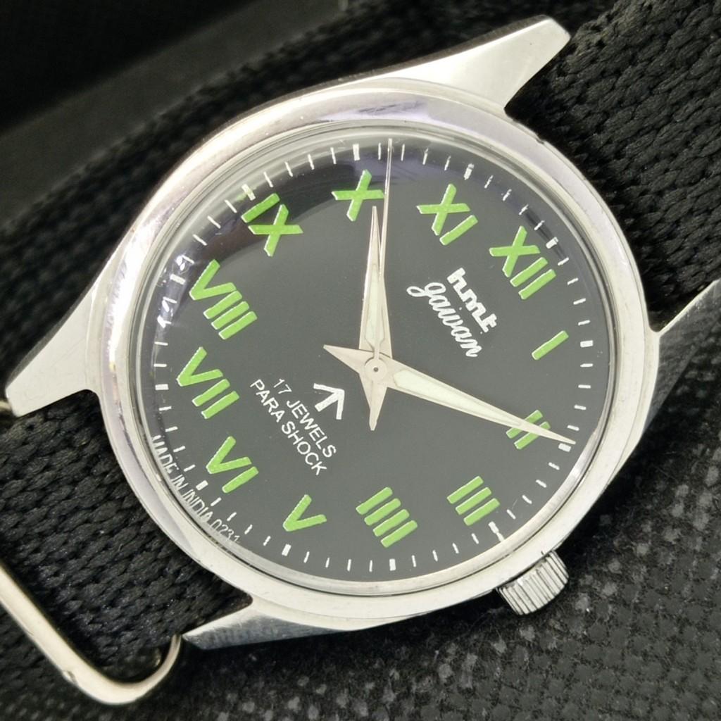 

Б/У HMT JAWAN INDIAN МУЖСКИЕ МЕХАНИЧЕСКИЕ ЧАСЫ a307655-1 Sku584b-a307655
