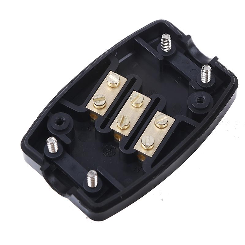 Κουτί Σύνδεσης Εν σειρά 3 Ακροδεκτών Σύνδεση Ευέλικτου Καλωδίου 13A Καλώδιο Δικτύου Ηλεκτρικό Συνδετήρας