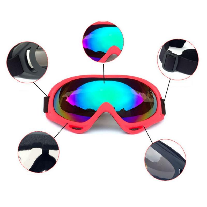 Skiing Goggles Wind Resistant Biking Motorcycle Goggles Winter Outdoor Activity Snowboard Ski Goggles Ski Mask Tactical Goggle Sun Glasses