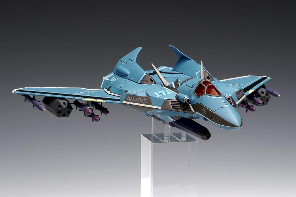 Wave Macross F Nightmare Plus General Model Scale Total Length 22cm Plastic Model VF-171 1/72 Approx. Pre-colored MC-075