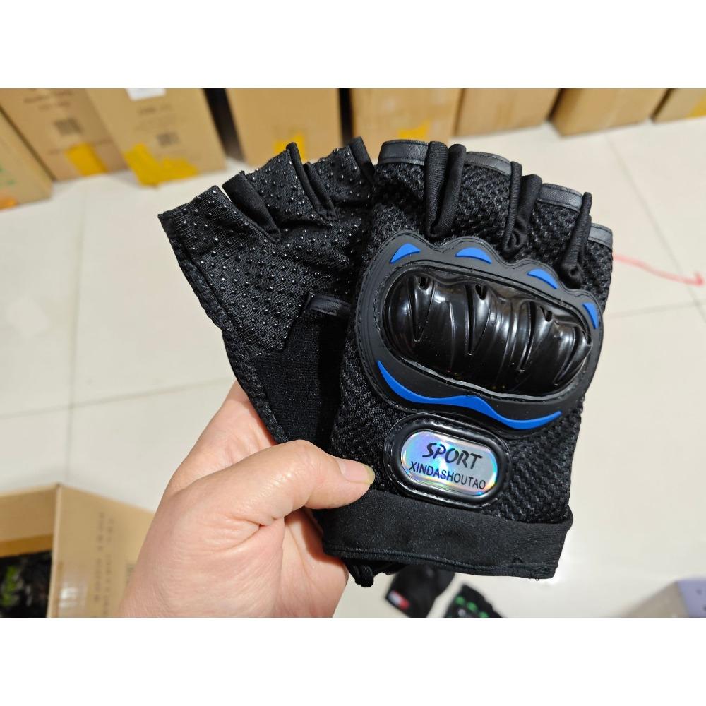 Outdoor cycling locomotive motorcycle long finger gloves