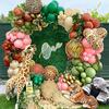 Jungle Animal Theme Leopard Print Aluminum Foil Balloon Foot Print Children'S Birthday Party Set Decorative Supplies