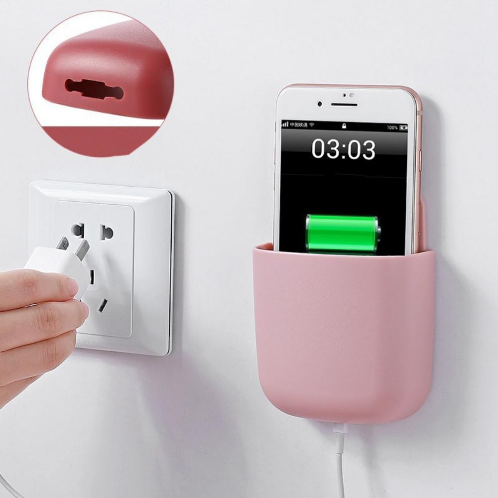 Foldable Wall-mounted Storage Box Plastic Mobile Phone Holder Air Conditioner TV Remote Control Storage Box,home Storage Table and Drawer Storage Box