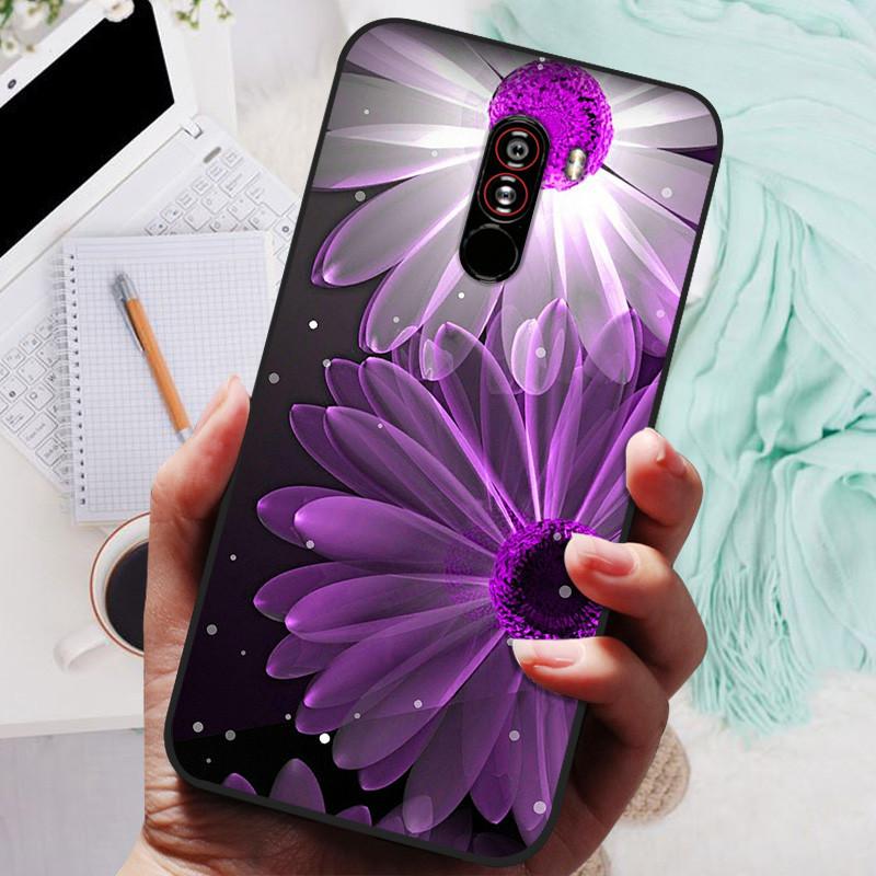 For xiaomi mi pocophone f1 Cases Cat Painted Soft TPU Silicone Phone Cover For xiaomi poco F1 Case PocofoneF1 Case Coque Etui