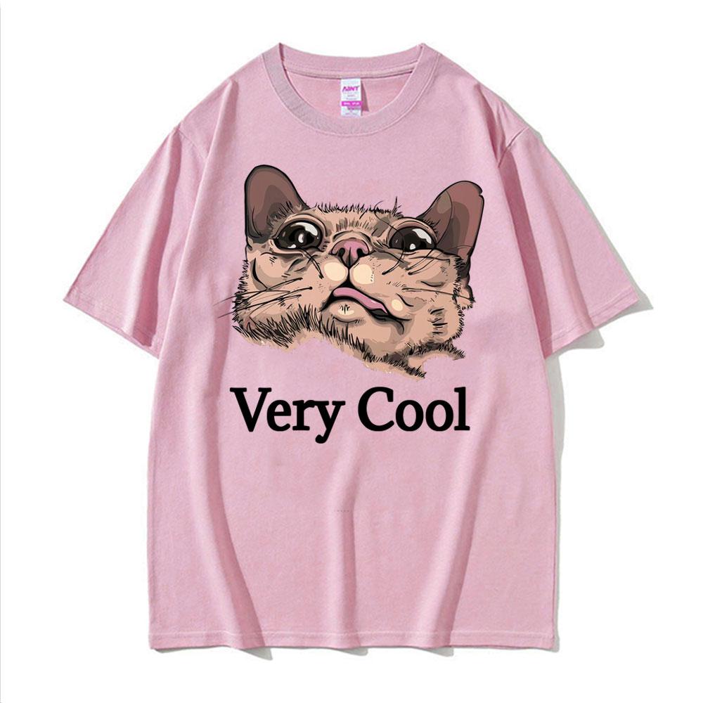 Gumbus Very Cool Funny Cat Meme T Shirt Men Women Fashion Kawaii Cute Short Sleeve Tshirts Summer Casual Tshirt Streetwear