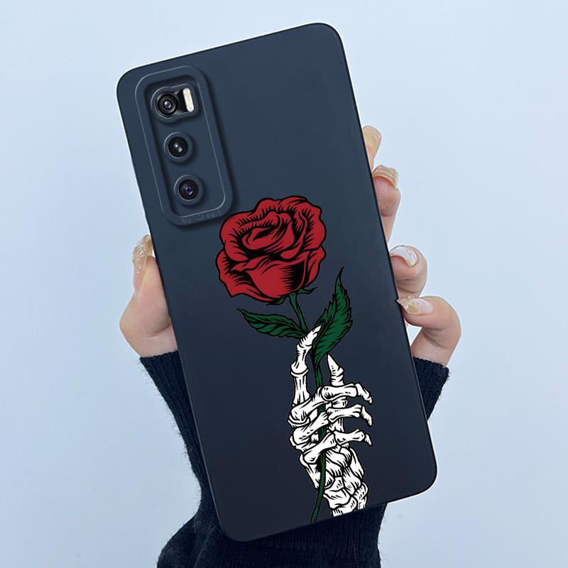 For Vivo V20 SE / Vivo Y70 Cases V2022 V2023 Soft Silicone Phone Case Sweet Printing Cartoon Protective Shell Painted Back Cover