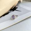 Silver Ring with Natural Amethyst 2.627ct, Product Weight 3.64 G (2163312)