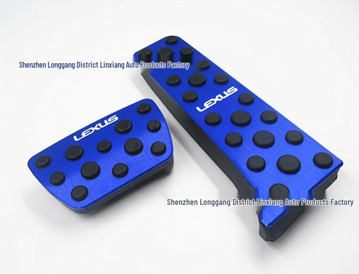 Anwendbar für Lexus ES 2018: Rutschfester Gas- und Bremspedal aus Aluminiumlegierung