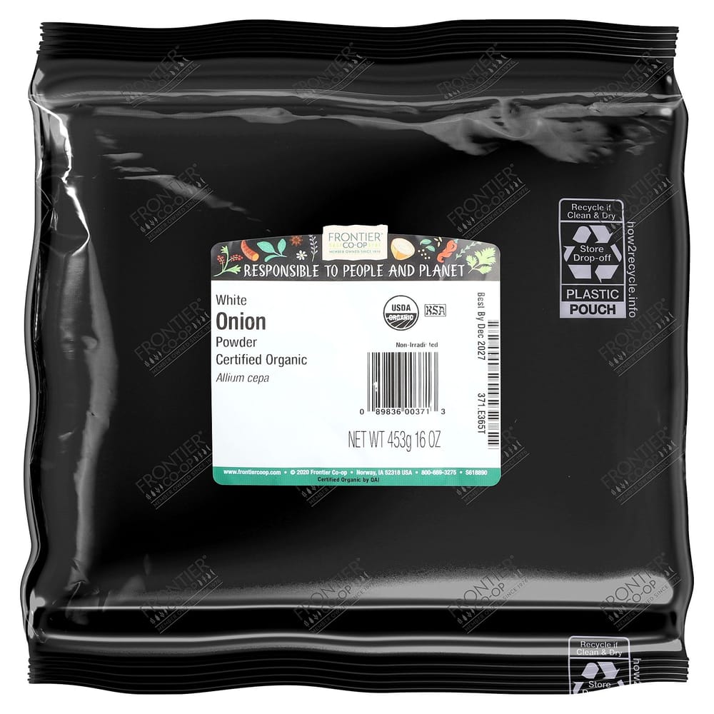 Frontier Natural Products White Onion Powder 453g (16oz)