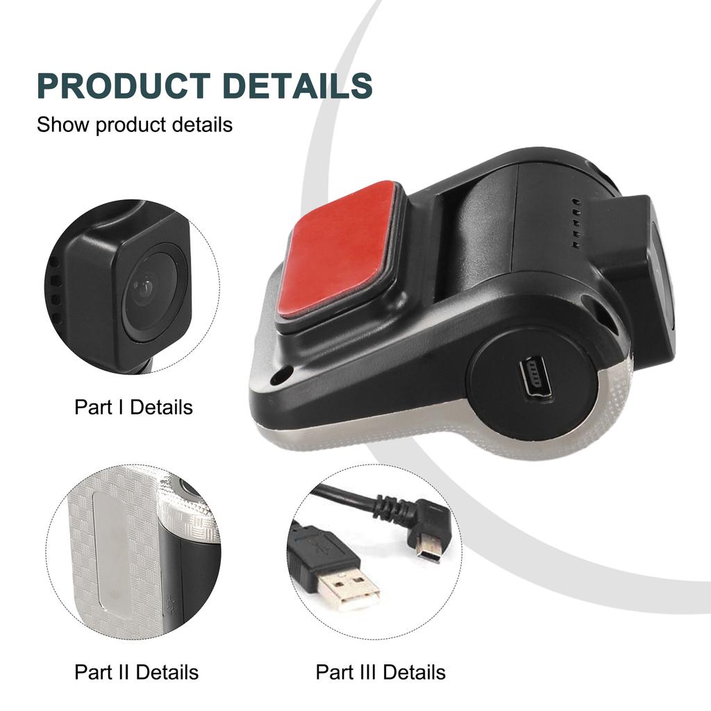 Brandneu Hochwertig Praktisch Auto Armaturenbrett Kamera Video Rekorder Teile Ersatz TF 8G ~32G Fahrzeug 7*5cm 1080P