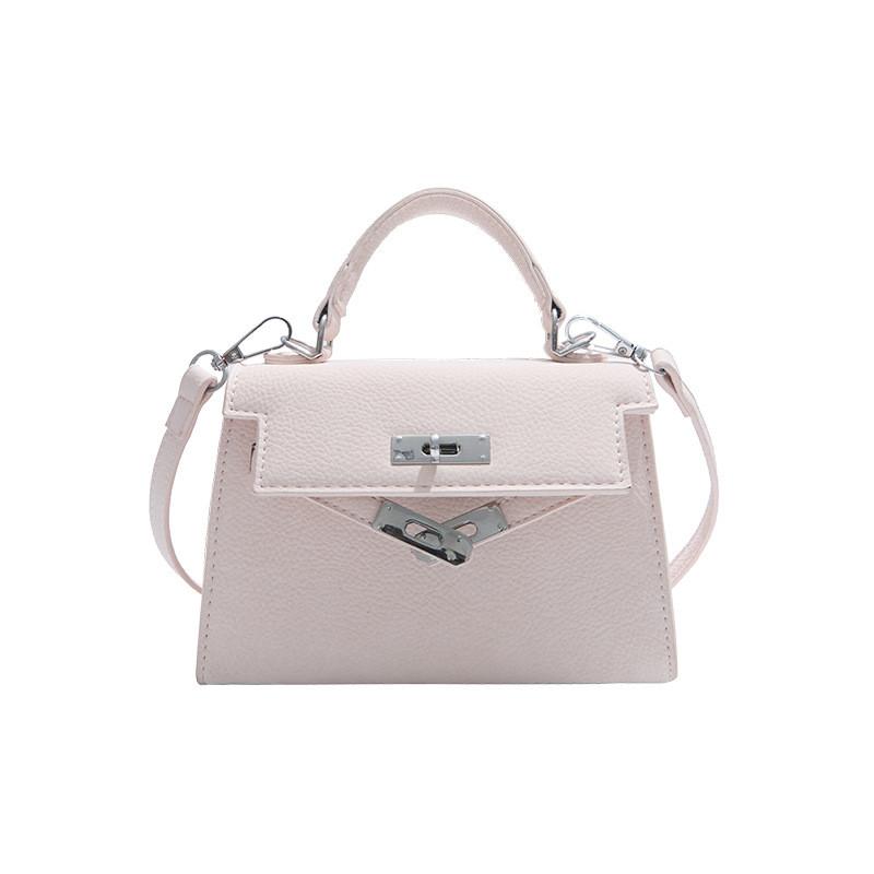 Solid Colored Square Single Shoulder Crossbody Bag Women Handbag Fashion Gift