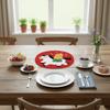 Cute Cartoon Pony Placemat Anti-scalding Water Absorbent Table Mat Blessing Non Slip Bowl Mat Table Setting