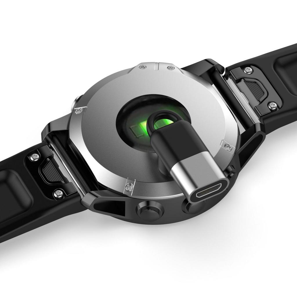 Ladekonverter für Venu 2/2s/3/3S/fenix 7/7x/5s/6/6X Smartwatches 90-Grad Typ C/Micro-Anschlussadapter