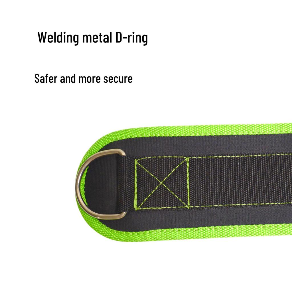 Adjustable Weightlifting Belt with Chain for Squats, Pull-ups, and Parallel Bars