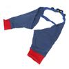 Dog Front Leg Braces Soft Padded Elastic Breathable Joint Protection Dog Recovery Sleeve Red Blue L