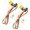 2pcs RC Warning Light Car Flashlight :10 Scale Model Spare Parts